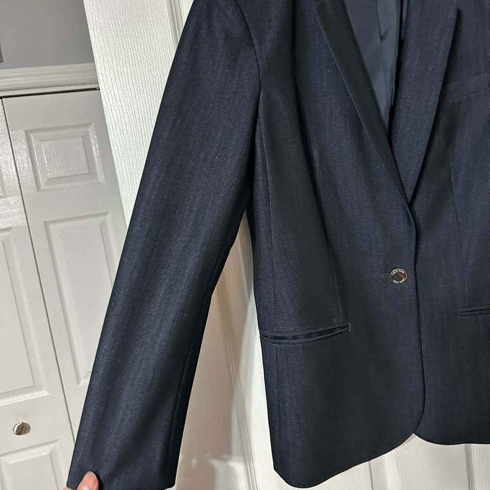 Calvin Klein Women’s Single Button Front Career Blazer - Picture 7 of 16